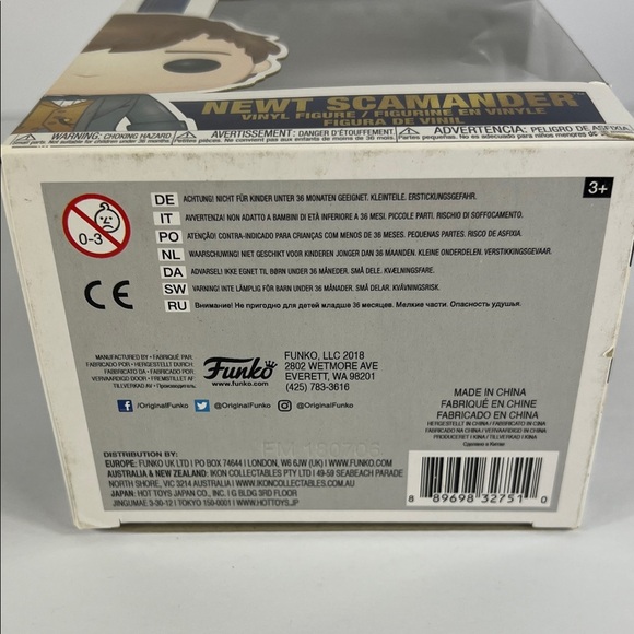 Funko Pop #14 Newt Scamander Fantastic Beasts Crimes of Grindelwald Vinyl Pop TV - Picture 6 of 6